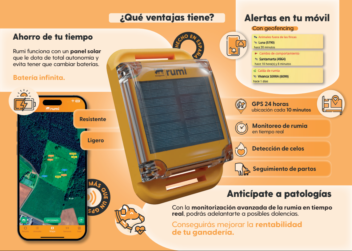 Kit PoC Rumi (1 Gateway + 10 collares + 60 días plataforma)